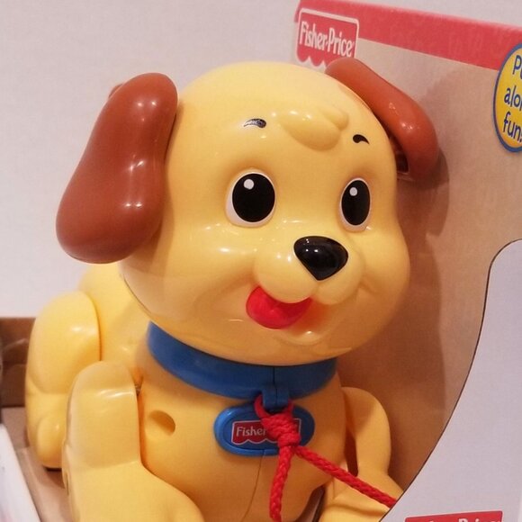 Fisher-Price Brilliant Basic Lil' Snoopy Pull Along Toy, NIB - Picture 4 of 11